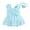 Blue A, variant on Hirigin Newborn Baby Girl Floral Lace Romper Dress Sleeveless Ruffle Mesh Tutu Dress 0 3 6 12 18 Months Cute Jumpsuits with Headband
