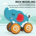 thumbnail image 4 of DPTALR Children's Drag Toy Driver Pull Rope To Pull Animal Car Educational Toys, 4 of 6