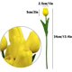 thumbnail image 2 of 20 piezas de tulipanes artificiales, tulipanes de tacto Real, ramos de flores, tulipanes falsos, flores de tulipanes de Pu, 2 of 5