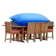 thumbnail image 2 of Duck Covers Elite 140" Rectangle/Oval Patio Table with Chairs Cover with Inflatable Airbag, 2 of 2