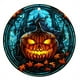 thumbnail image 3 of Decoraciones de Halloween, adornos colgantes de Halloween, regalos de Halloween, calabaza de Halloween, decoración colgante redonda de acrílico, placa de puerta para fiesta de festival de fantasmas, d, 3 of 3