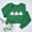 D#Green, variant on St Patricks Day Shirt Women Cute Crewneck Pullover Irish Shamrock Green Print Sweatshirt Casual Long Sleeve Tops for Women