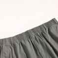 thumbnail image 3 of AZoiNM Men's High Waisted Wide Leg Casual Pants 100% Cotton Relaxed Fit Straight Fall Trousers, 3 of 7