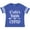 Football Blue and White, variant on Valentine Day Cuter Than Cupid Boys or Girls Toddler T-Shirt