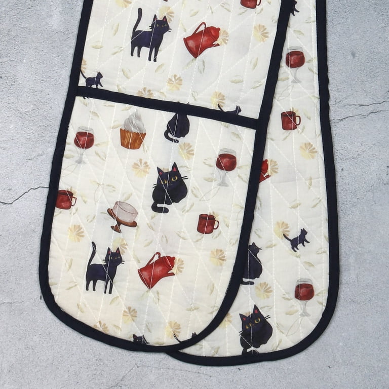 Quilted Double Oven Mitt