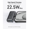 thumbnail image 3 of Power Bank Nano USB-C Plegable Anker 5000 mAh 22.5W Negro, 3 of 4