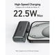 thumbnail image 3 of Power Bank Nano USB-C Plegable Anker 5000 mAh 22.5W Negro, 3 of 4