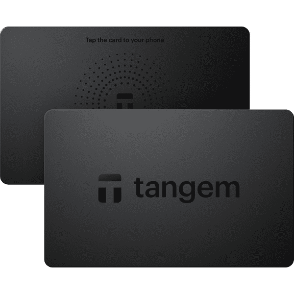Tangem Wallet Pack of 2 - Secure Crypto Wallet - Trusted Cold Storage for Bitcoin, Ethereum, NFT's & More Coins - 100% Offline Hardware Wallet