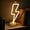 lightning, variant on Huiyi Neon Light Base, Stars Lights Neon Signs - Stars Neon Light for Bedroom,Tabletop Decor - Battery/USB Powered WarmLED Stars Light (Lightning)