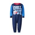 thumbnail image 3 of Txlixc Traje de pijama de Navidad familiar, blusa de manga larga impresa con letras + pantalones impresos de alce Snowflake Santa Claus Txlixc  moda, 3 of 8