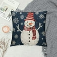 thumbnail image 2 of JEUXUS  Christmas Pillow Covers  Christmas Pillow Cases, Christmas Living Room Decor, Winter Pillow Covers, Christmas Tree Snowman Elk Santa Pillows Decorative Throw Pillows Cover, 2 of 5