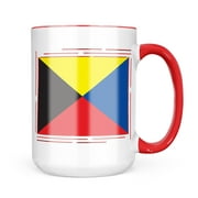 Neonblond Z Zulu Flag International Maritime Signal Nautical Flag Mug gift for Coffee Tea lovers