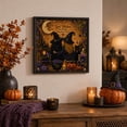 thumbnail image 5 of Halloween Two Witches 3D Pearl Diamond Painting Kit, DIY Special Shape Crystal Diamond Art Set for Adults, Gothic Witch Canvas Wall Decor for Holiday Gift 25x25cm, 5 of 7