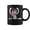 Black, variant on Sock Monkey In Yoga Hanumanasana Funny Full Splits Pose Gift Coffee Mugs