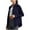 Navy, variant on Hfnxid Womens Sun Protection Shirts Loose Fit Solid Long Sleeve Shirt Lightweight Breathable Button Down Blouse Summer Office Dress Top