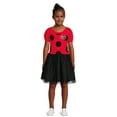 thumbnail image 6 of Miraculous Ladybug Girls Sweater Top Dress with Mesh Skirt, Sizes 4-16, 6 of 10