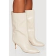 thumbnail image 2 of Women's Pointy Toe Mid Calf Stiletto Boots, 2 of 3