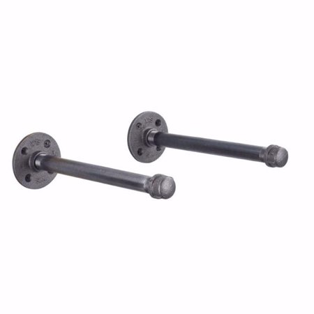 

STZ 4000451 8 in. Shelf Bracket Black