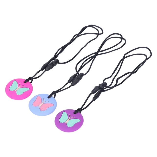 Juguete De Dentición, Lindo Collar De Dentición Suave 3 Piezas Para Bebés Para La Vida Diaria ANGGREK Silicone Teething Toy