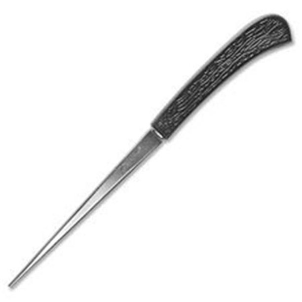 Letter Opener, 8 in., Serrated Edges, Black