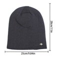 thumbnail image 5 of Unisex Chunky Knit Hat Windproof Knitted Beanie Hats for Outdoor Sports, 5 of 5