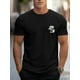 thumbnail image 1 of Coconut Tree & Surfing Board Print T-shirt, Stylish & Breathable Street Fashion For Men, Simple Comfy Top, Casual Crew Neck Short Sleeve T-shirt For Summer, 1 of 7