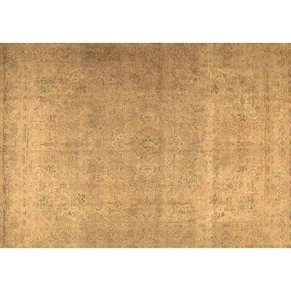 Ahgly Company Indoor Rectangle Persian Brown Traditional Area Rugs, 5' x 7'