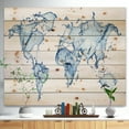 thumbnail image 2 of Design Art - World Map Water Splash, 2 of 5