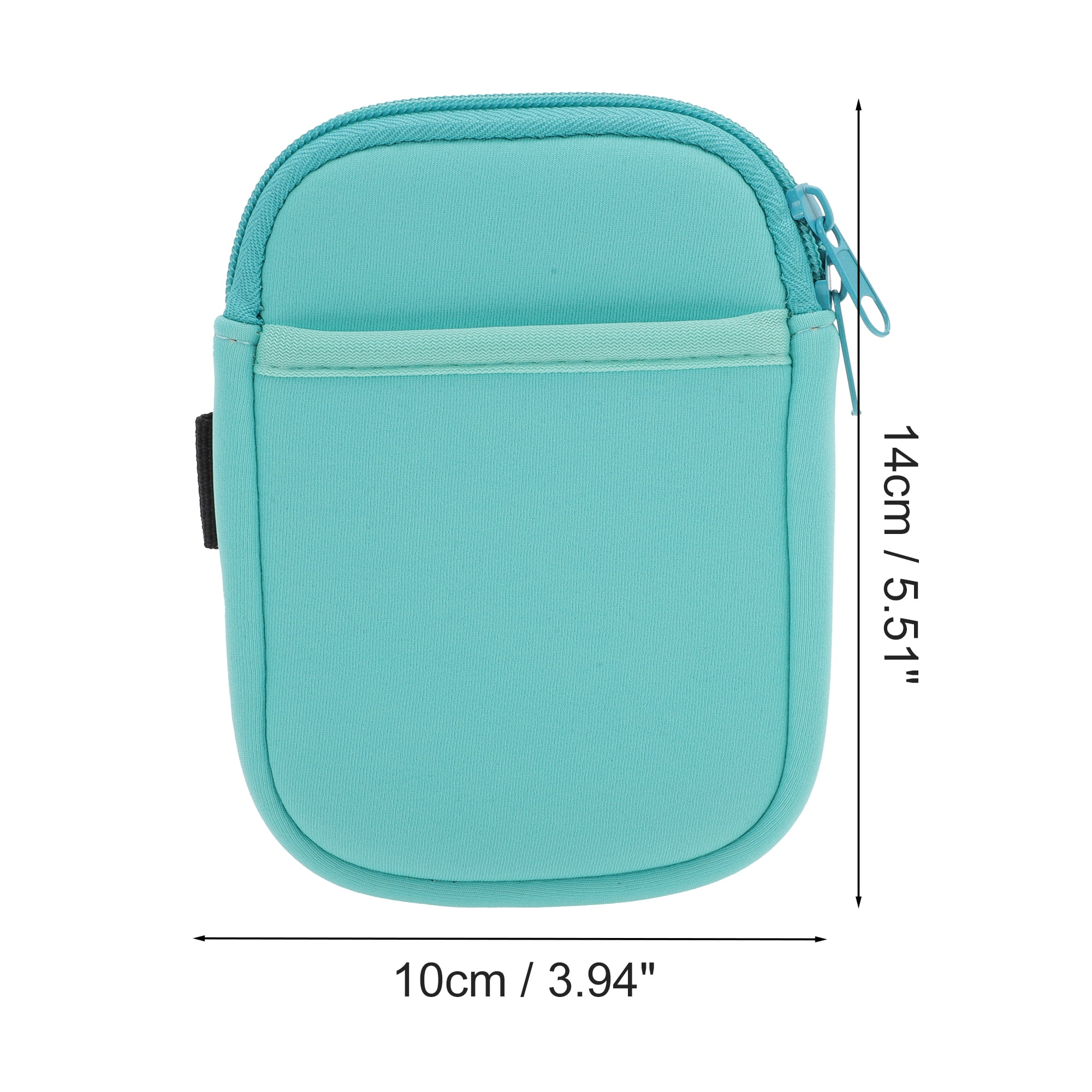 Unique Bargains 1Pc Durable Water Bottle Pouch With 2 Pockets Green