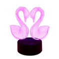 thumbnail image 2 of PENGXIANG Visuel Petite Atmosphère table Créative Lampe Valentine'S Jour 3d LED light, 2 of 2
