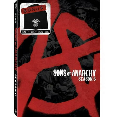 Sons Of Anarchy: Season Six (DVD + Beanie) (Walmart Exclusive) (Widescreen, WALMART EXCLUSIVE)