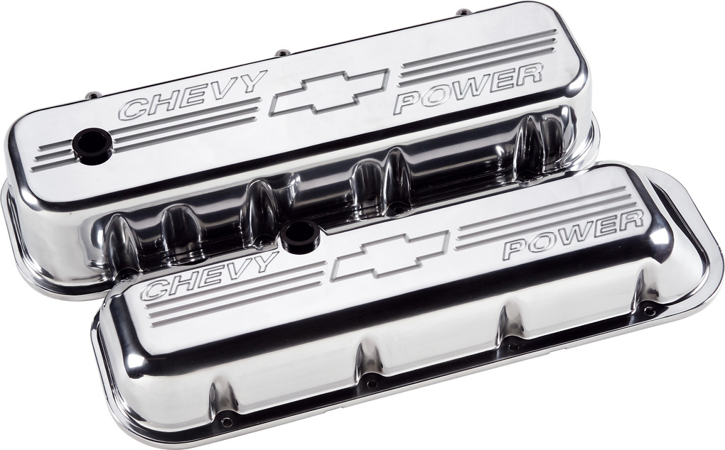 NEW BILLET SPECIALTIES BIG BLOCK CHEVY POWER POLISHED ALUMINUM SHORT