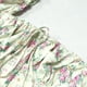 thumbnail image 4 of Vestido floral con cuello cuadrado para mujer Vestidos con mangas abullonadas y abertura en la cintura, 4 of 8