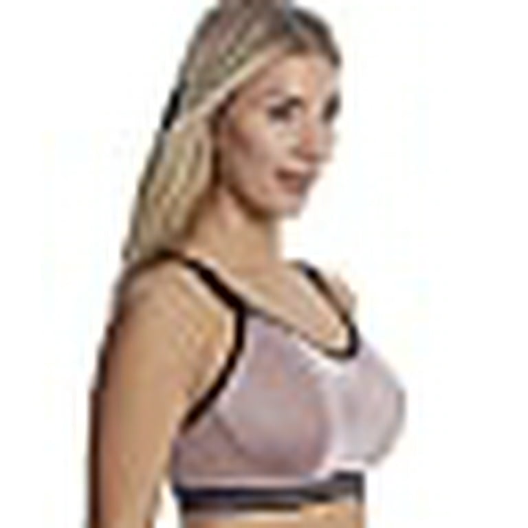 Women's Pour Moi 97003 Energy Empower Convertible Underwire Sports Bra  (Rosegold 34DD)
