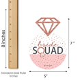 thumbnail image 5 of Big Dot of Happiness Bride Squad - Bar Bingo Cards and Markers - Rose Gold Bridal Shower or Bachelorette Party Shaped Bingo Game - Set of 18, 5 of 5