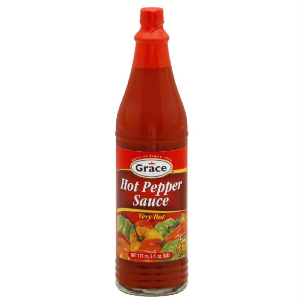 Grace Very Hot Hot Pepper Sauce, 6 Oz (Pack of 24) Walmart Canada