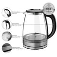 HadinEEon Electric Kettle,1.7L Glass Boiler Electric Tea Kettle with