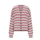 thumbnail image 4 of Cárdigan de manga larga a rayas para mujer, chaqueta de punto, cárdigan, abrigo para mujer, 4 of 6