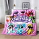 thumbnail image 2 of Manta con estampado 3D de dibujos animados para niños, sala de estar y acogedora para manta suave, dormitorio, sofá cama, manta de viaje, regalo de cumpleaños, 2 of 5