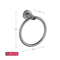 thumbnail image 3 of Delta Grail Towel Ring, Stainless, 3 of 6