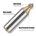 thumbnail image 3 of MOMOJIA Universal 1/2Inch Shank Router Bit 90 Degree V Grooving Tool For Edged Trimming, 3 of 8