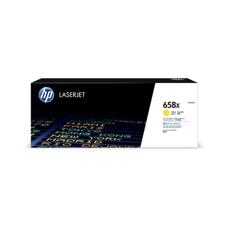 UPC: 0192545650748 | HP 658X High Yield Yellow Original LaserJet Toner Cartridge (W2002X)