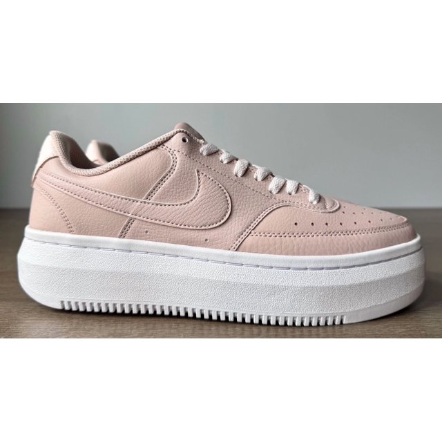 Nike Court Vision Alta LTR Shoes Women's Size 11 Pink Oxford - Excellent