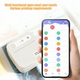 thumbnail image 3 of CURYMAY 2026 New Thermal Shipping Label Printer,Portable Wireless Shipping Label Printer,Photo Sticker Printer,Support Android,Iphone and Windows, for Home, Office, Warehouse, Store, 3 of 7
