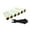 white inlaid large s, variant on Professional Bone Bridge Pins Guitar Strings Fixed Cones Guitar Strings Fixed Pins Guitar String Nails Bone Texture