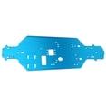 thumbnail image 3 of Plaque de Fond de Châssis en Alliage d'Aluminium Pièces de Rechange pour HSP 94122 1/10 RC CarBlue, 3 of 8