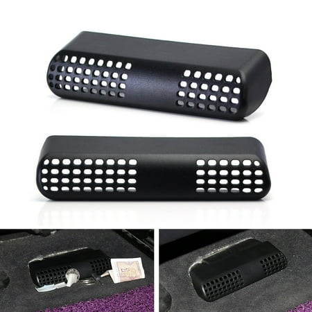 Bmw 3 Series Coupe - iJDMTOY (2) Under Front Seat Air Vent Cover Grilles For 2013-up BMW F30 F31 F32 F33 F34 3 4 Series, 3GT, 4 Gran Coupe, etc