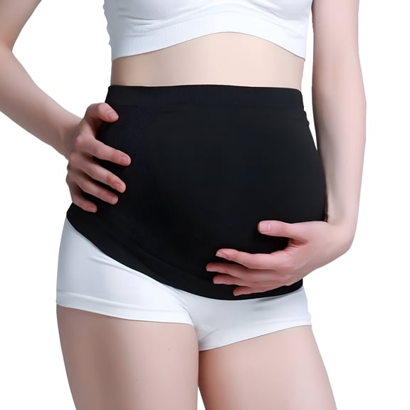 TELOLY Belly Band for Pregnancy, Seamless Maternity Belly Band, Soft and Comfortable Pregnancy Support Belly Belt