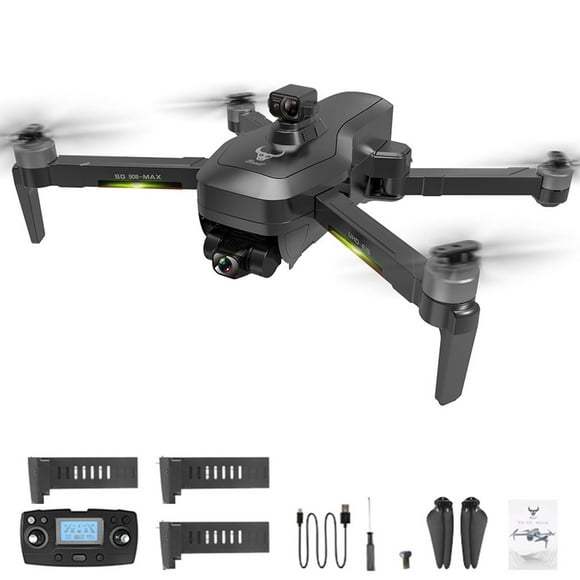 LIVEYOUNG SG906 MAX GPS Drone avec Wifi 4K Caméra Cardan 3 Axes Brushless Quadcopter Noir