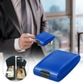thumbnail image 2 of Wovilon Credit Card Holder Ultra Light Aluminium Case I Card Holder I Card Holder Rfid Nfc Protection I Card Holder Made Of High-Quality Aluminium I Card Storage, 2 of 3